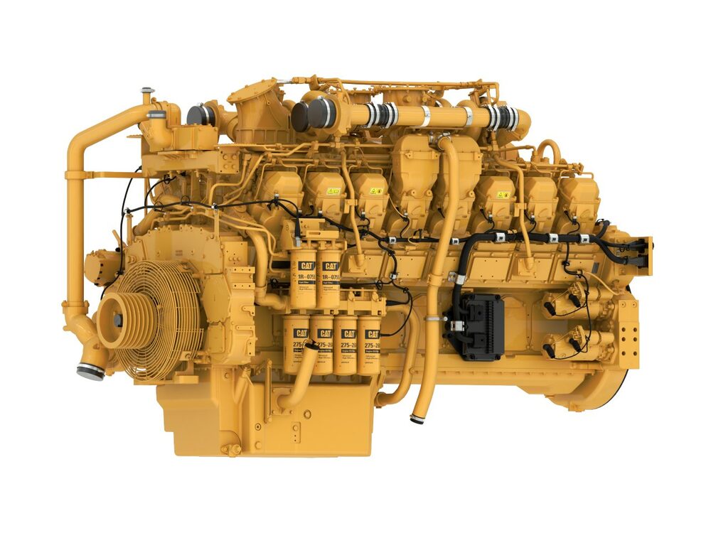 Caterpillar 3512b схема